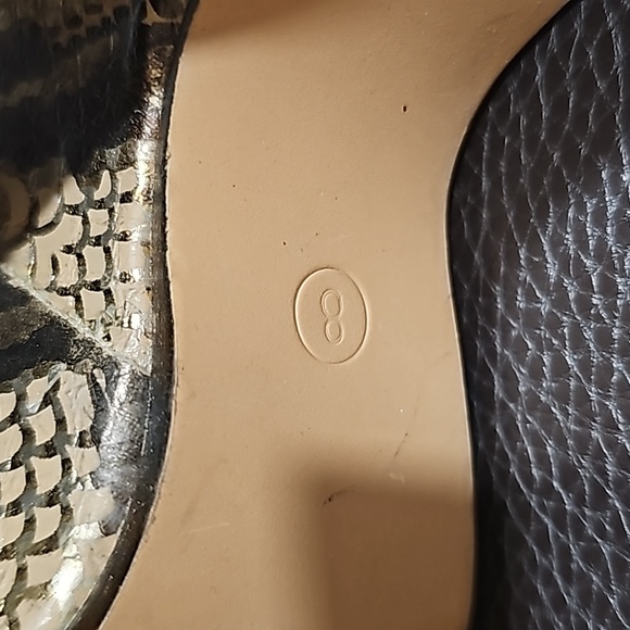 Fashion Nova Platform Snakeskin Sandals - Picture 9 of 9